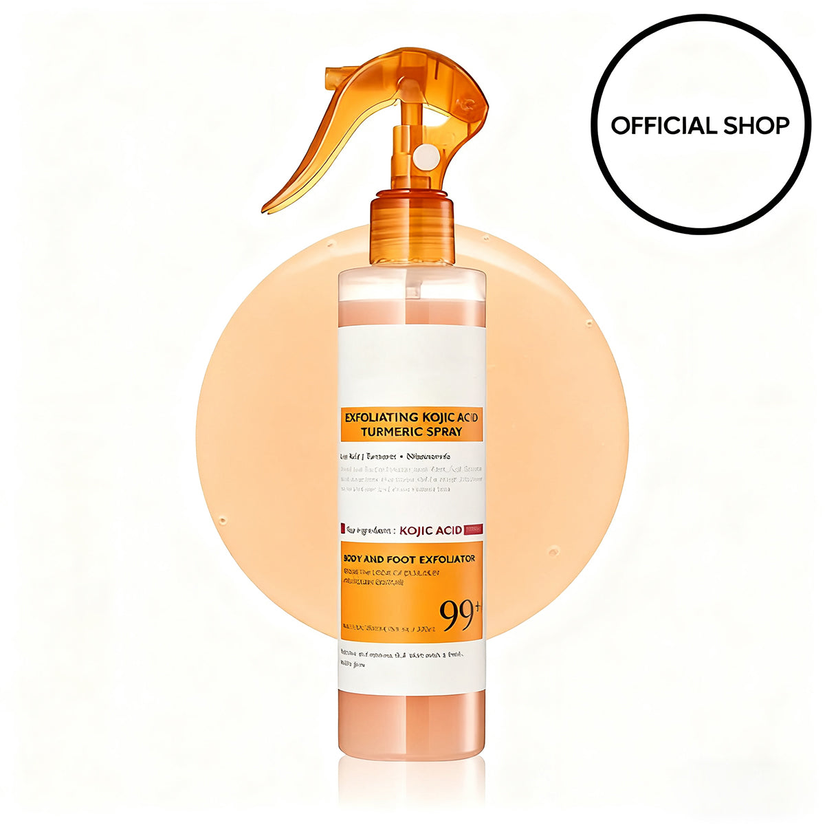Viralaluna Peel Shot - Kojic + Turmeric Body Peel Spray