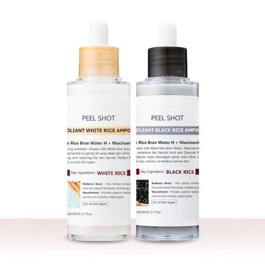 Peel Shot Glow Rice Ampoule Duo