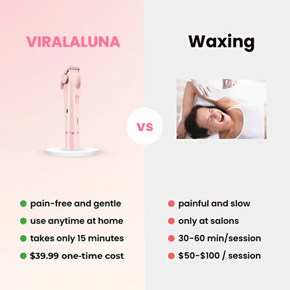 2-in-1 Painless Bikini Hair Trimmer