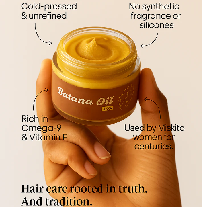 Batana Oil 100% Raw Natural Organic from Honduras
