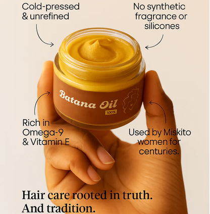 Batana Oil 100% Raw Natural Organic from Honduras