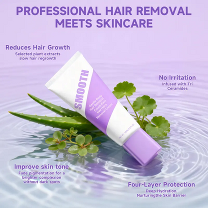 Gentle & Painless Hair Removal Cream Duo for Sensitive Skin
