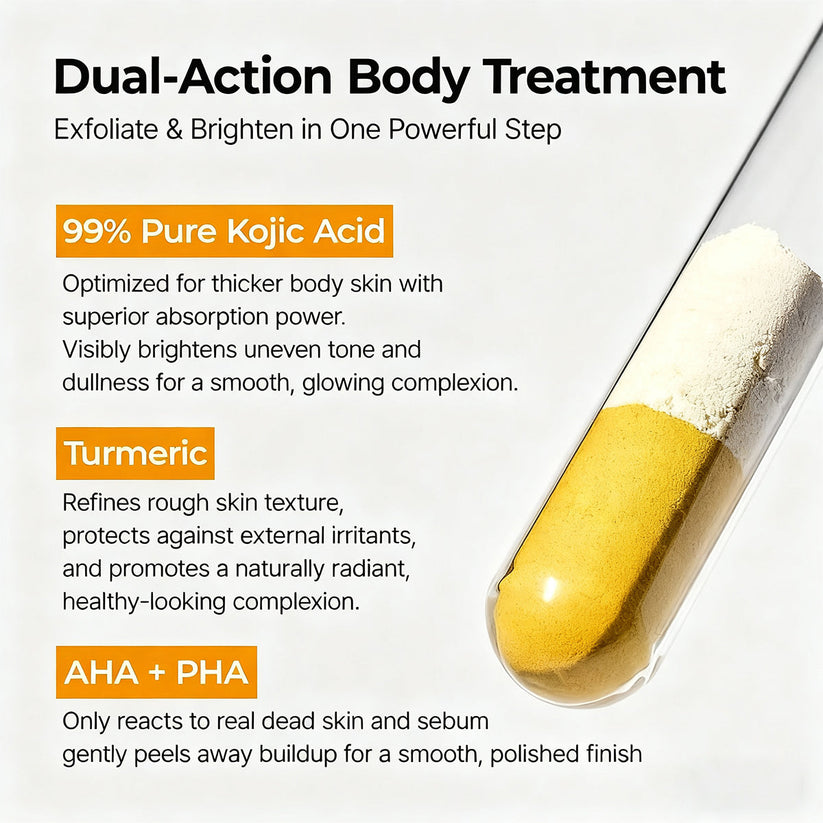 Viralaluna Peel Shot - Kojic + Turmeric Body Peel Spray