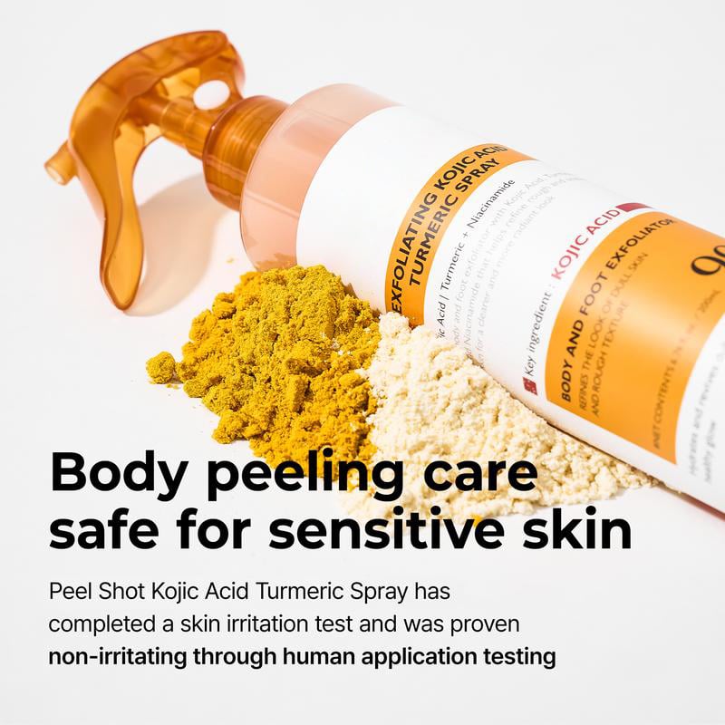 Viralaluna Peel Shot - Kojic + Turmeric Body Peel Spray