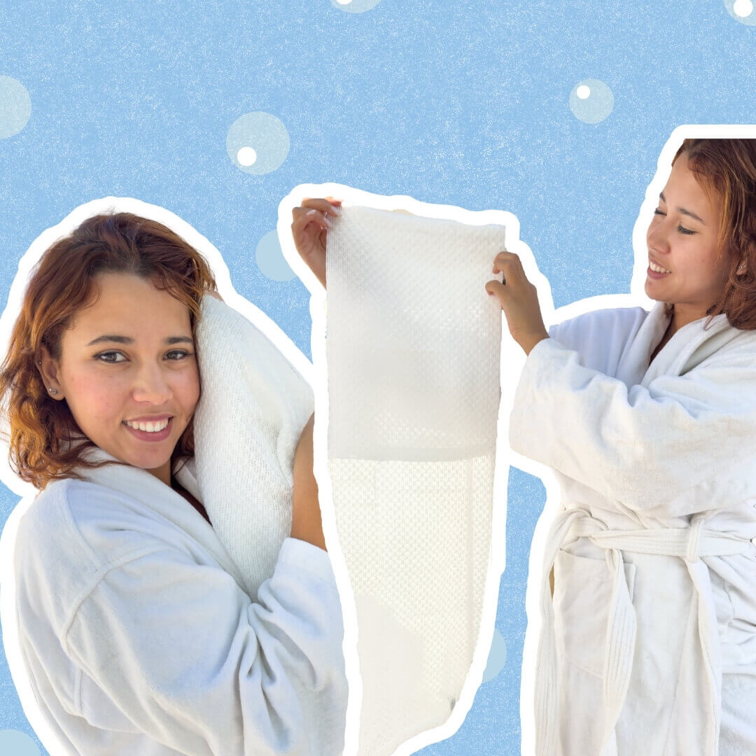 Viralaluna Exfoliating Antibacterial Shower Towel